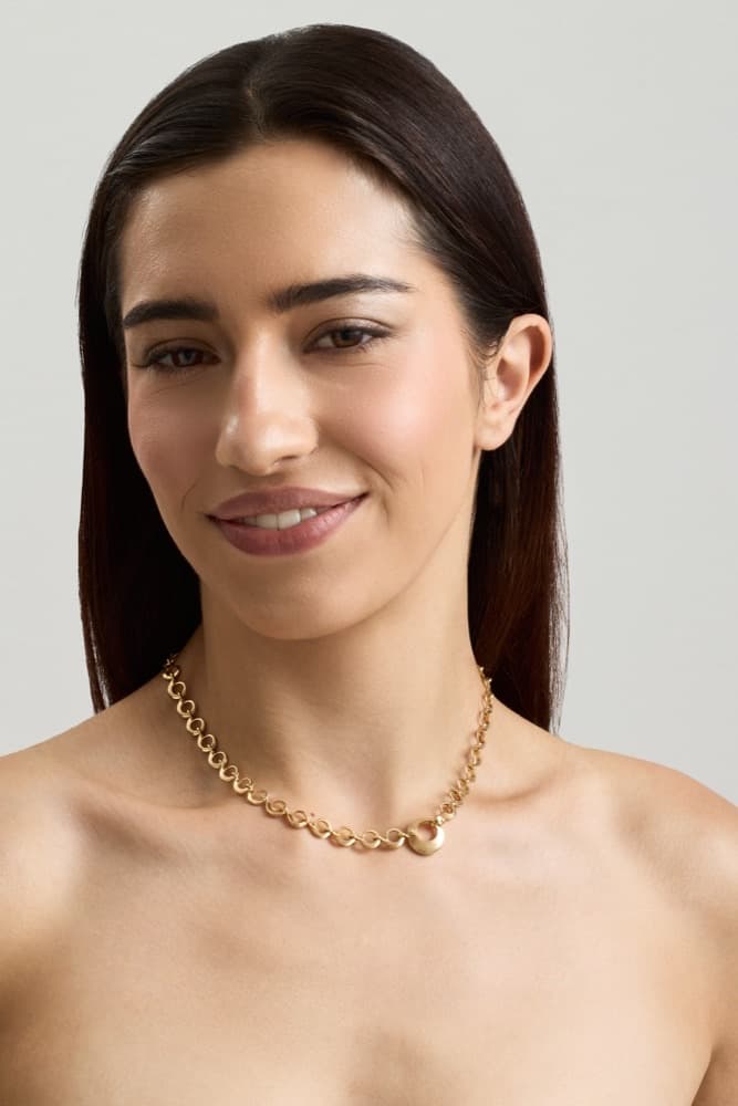 Escargot Chain, worn