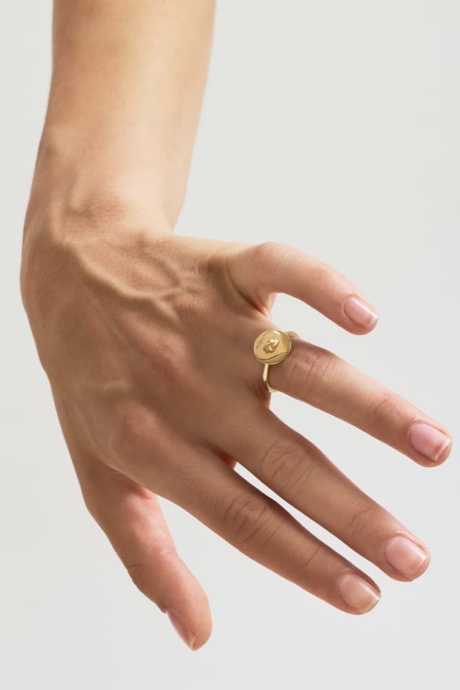 Eternal Love Cristina Ring, worn