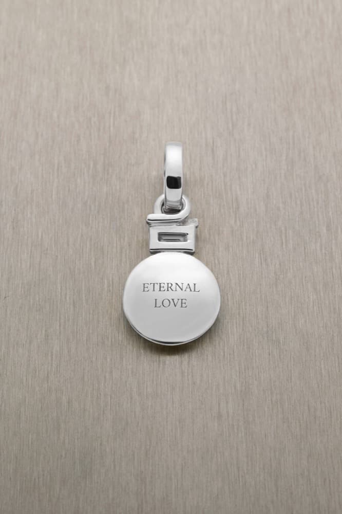 Eternal Love Pendant with Baguette Diamond — view 4