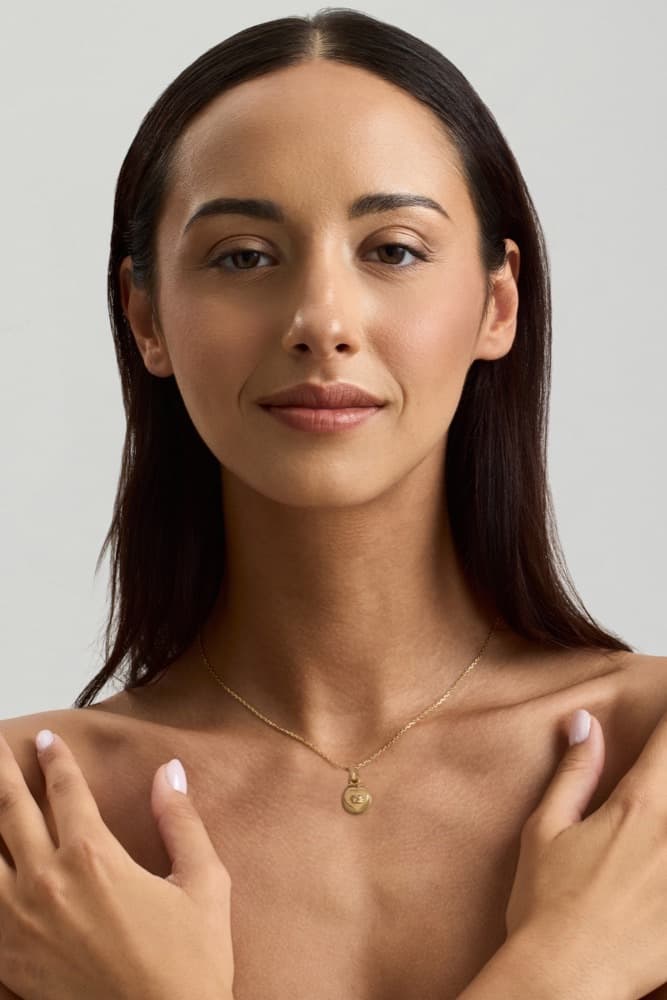 Eternal Love Pendant, worn