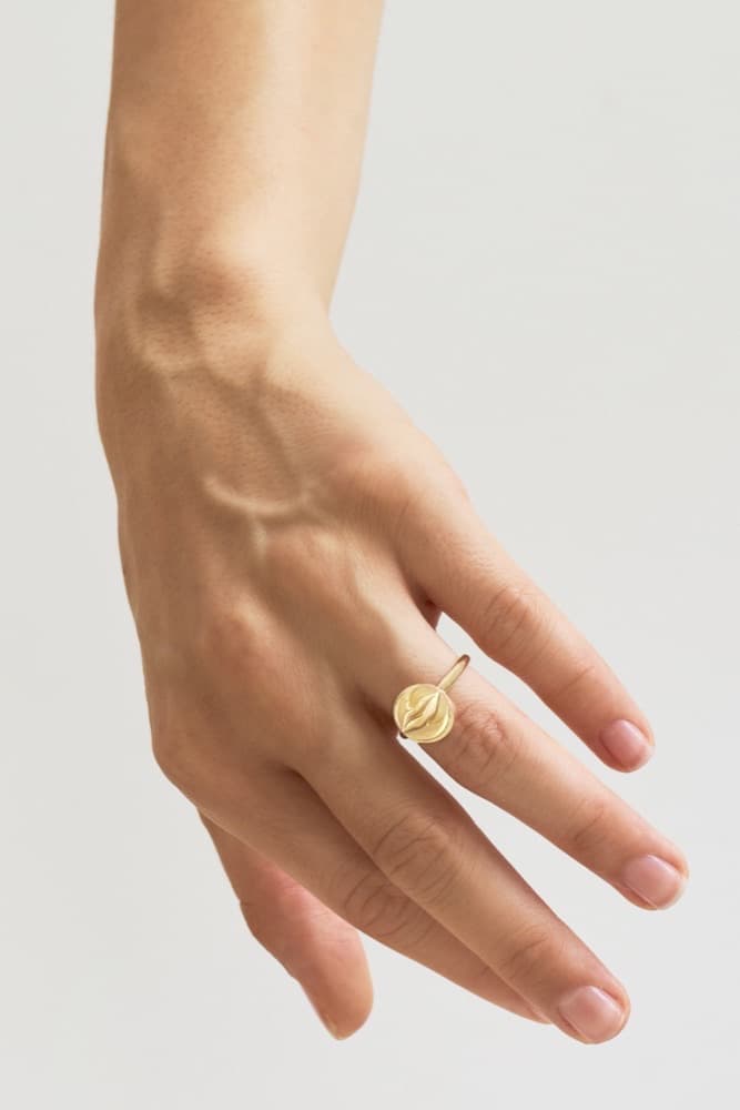 Feminine Empowerment Cristina Ring, worn
