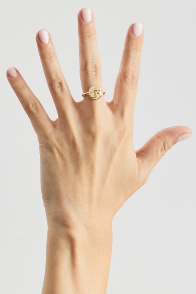 Victory & Achievement Cristina Ring, worn