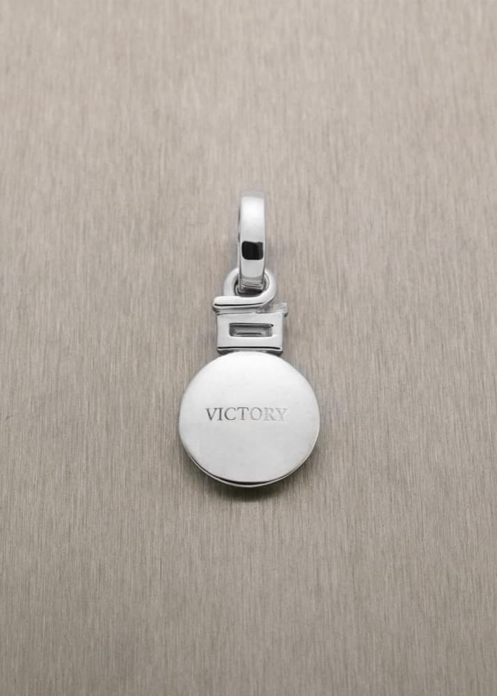 Victory & Achievement Pendant with Baguette Diamond — view 5
