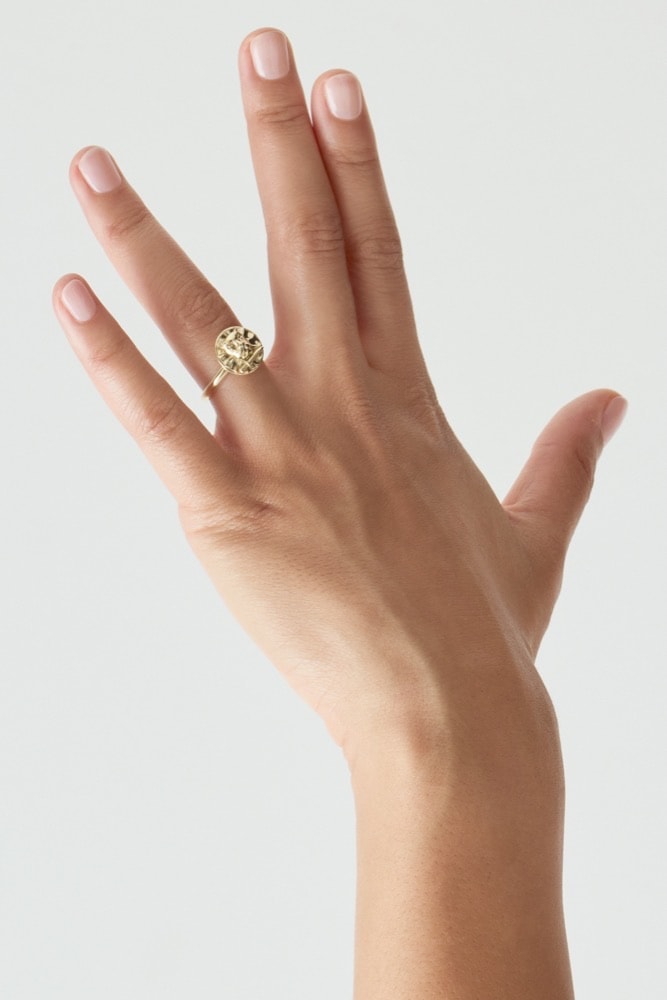 Courage Cristina Ring, worn