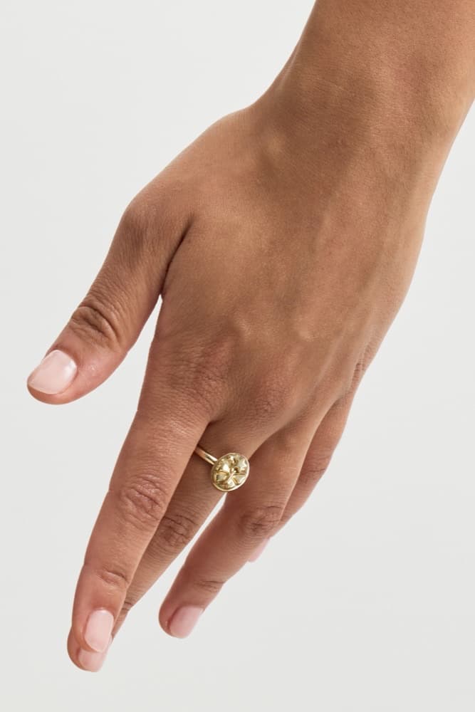 Hope Cristina Ring, worn