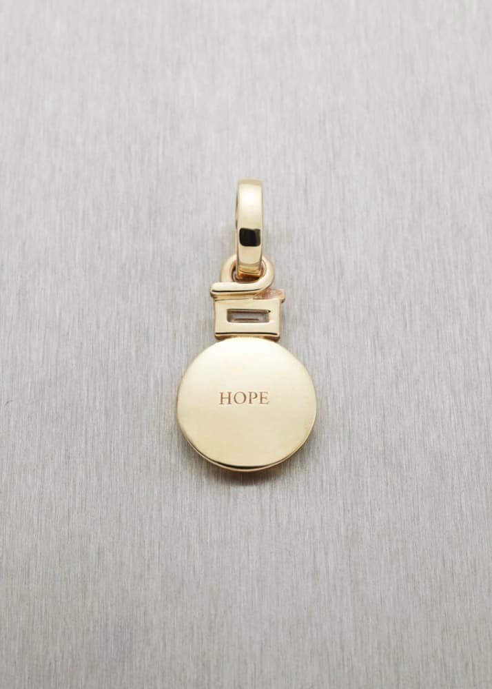 Hope Pendant with Baguette Diamond — view 3
