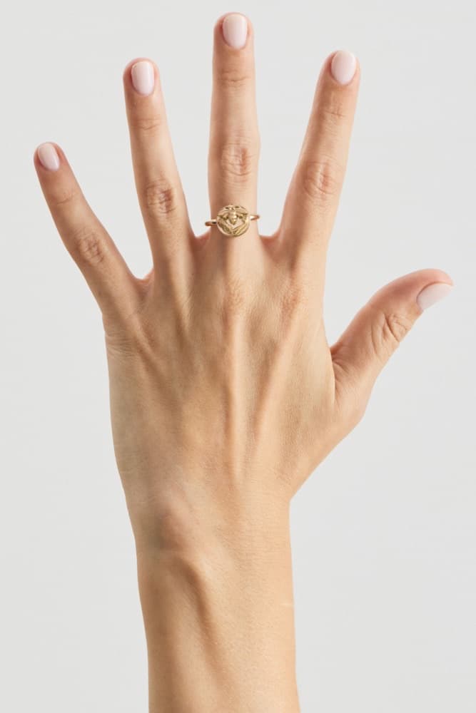 Industry Cristina Ring, worn
