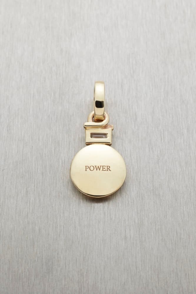 Power Pendant with Baguette Diamond — view 4
