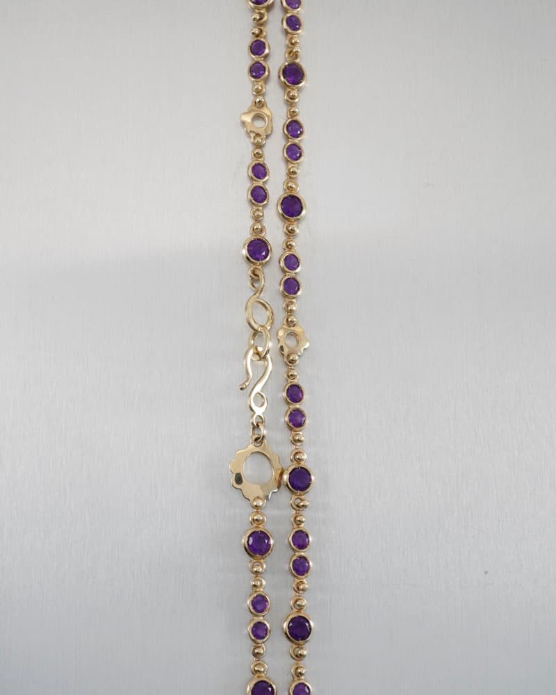 Violet Petal Chain — view 3
